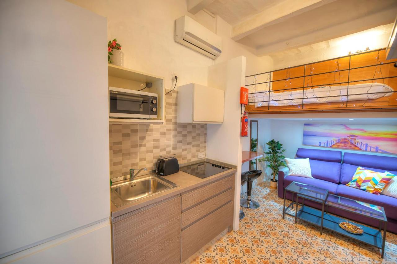 Appartement Cozy & Cute Studio In The Heart Of Valletta Goval-2 Extérieur photo